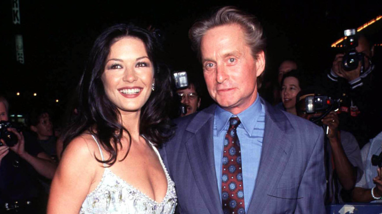 Catherine Zeta-Jones and Michael Douglas