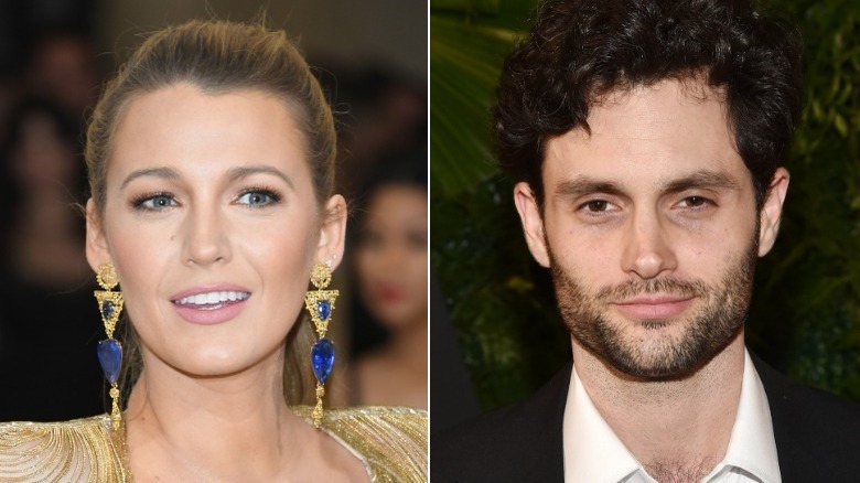 Blake Lively Penn Badgley