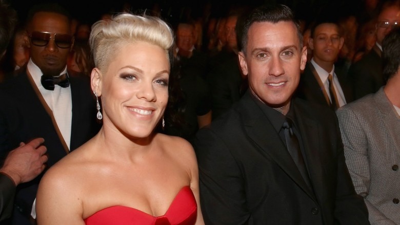 Pink and Carey Hart