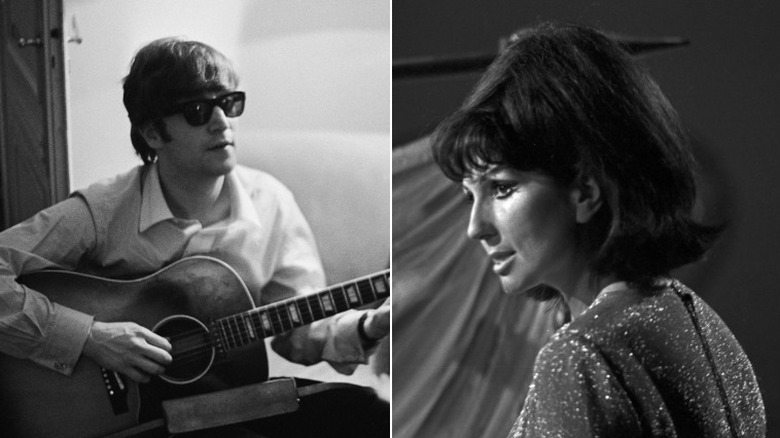 John Lennon and Alma Cogan