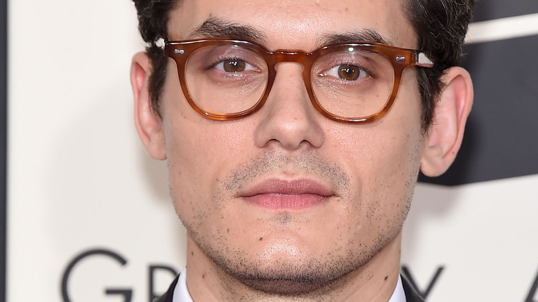 John Mayer wearing glasses in 2015