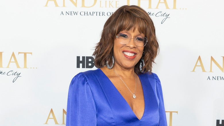 Gayle King smiling