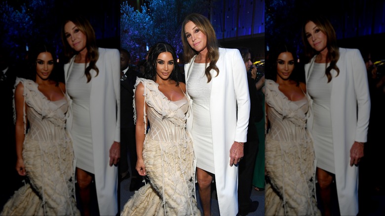 Kim Kardashian and Caitlyn Jenner