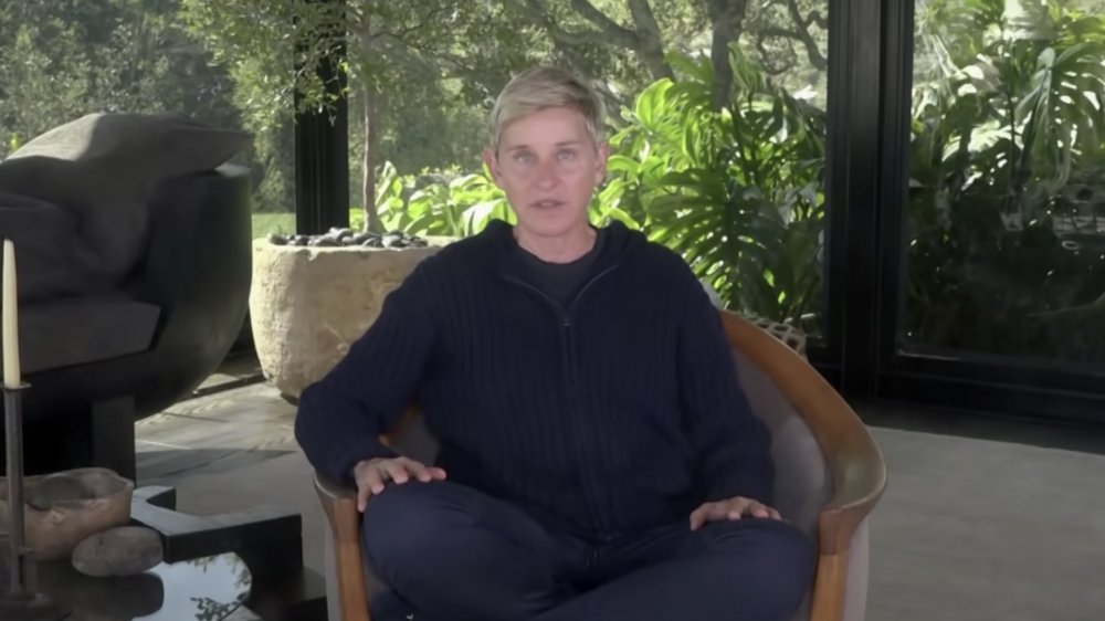 Ellen DeGeneres, a celebrity waiting out quarantine in luxury