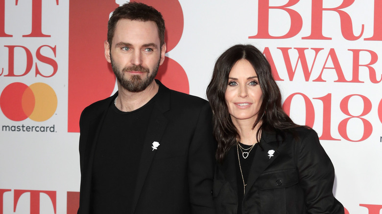 Courteney Cox and Johnny McDaid