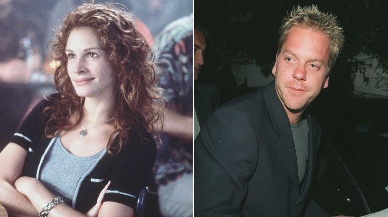 Julia Roberts and Kiefer Sutherland