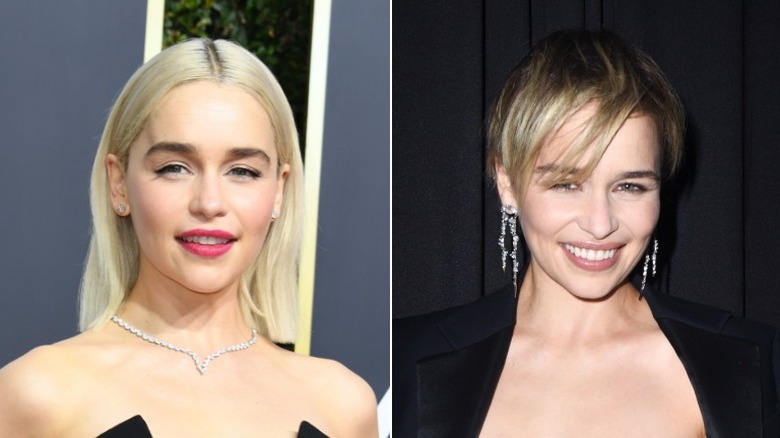 Emilia Clarke haircut