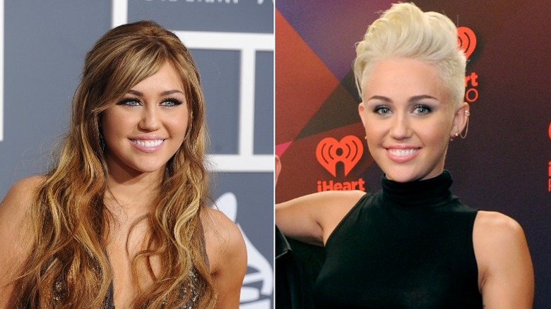 Miley Cyrus haircut