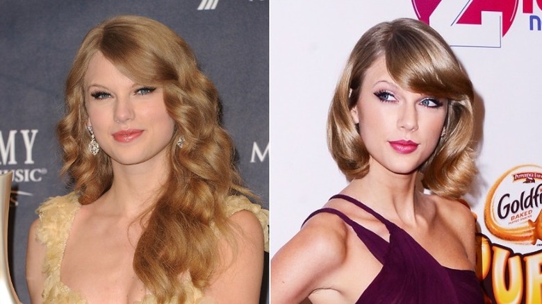 Taylor Swift haircut