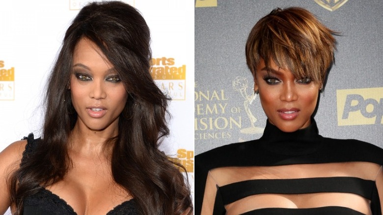 Tyra Banks haircut