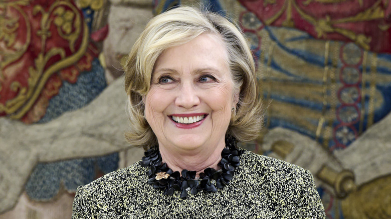 Hillary Clinton smiling 