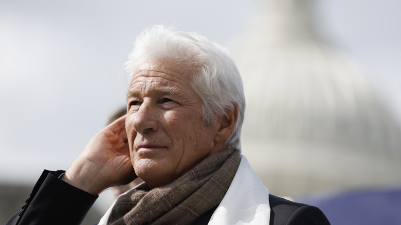 Richard Gere outside