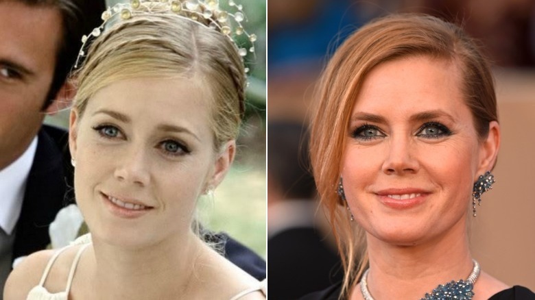 Amy Adams before and after natural hair
