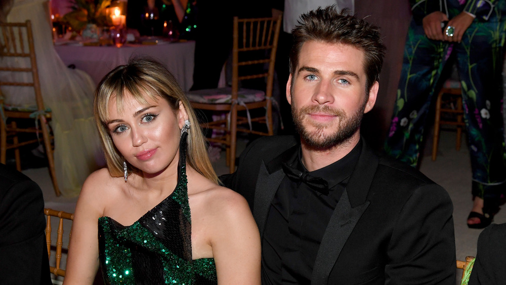 Miley Cyrus and Liam Hemsworth