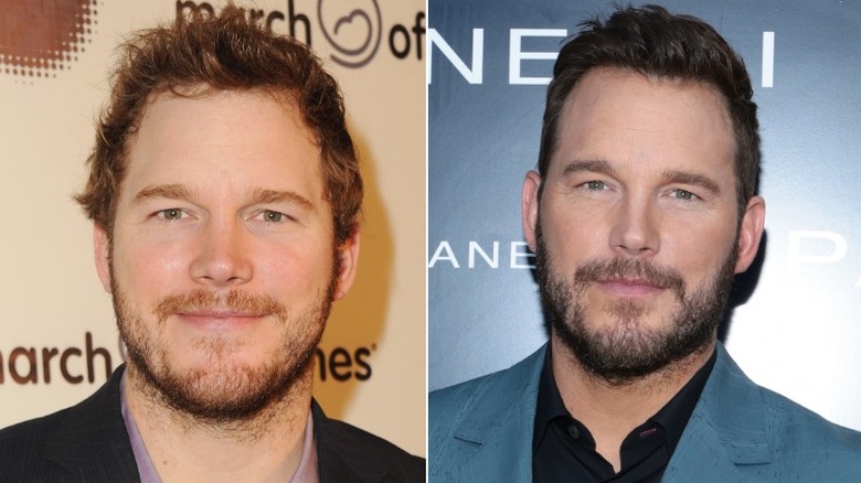 Chris Pratt then and now