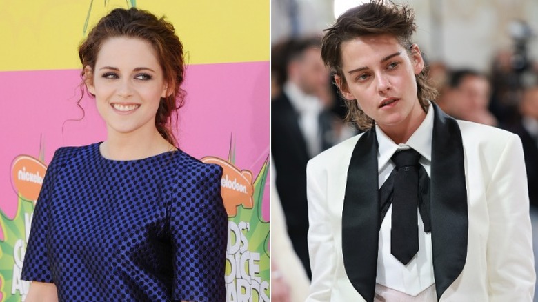 Kristen Stewart then and now 