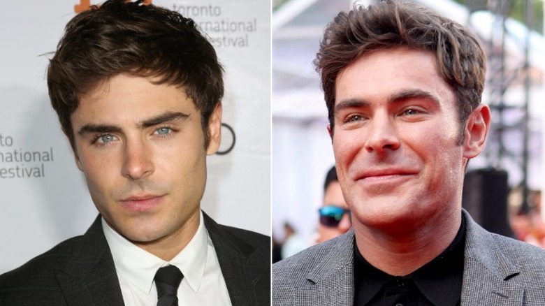 Zac Efron then and now