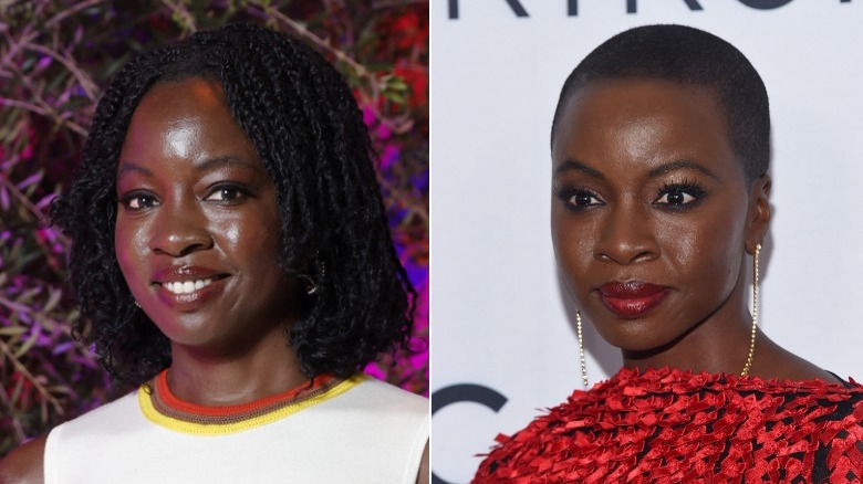 Danai Gurira before and after haircut