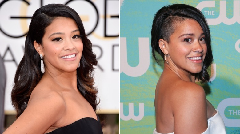 Gina Rodriguez before and after haircut