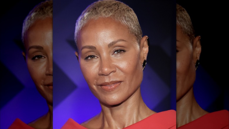 Jada Pinkett Smith smiling