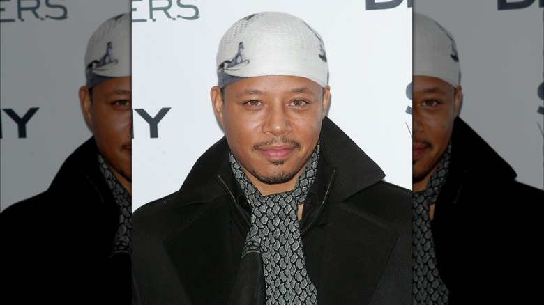 Terrence Howard smiling at event