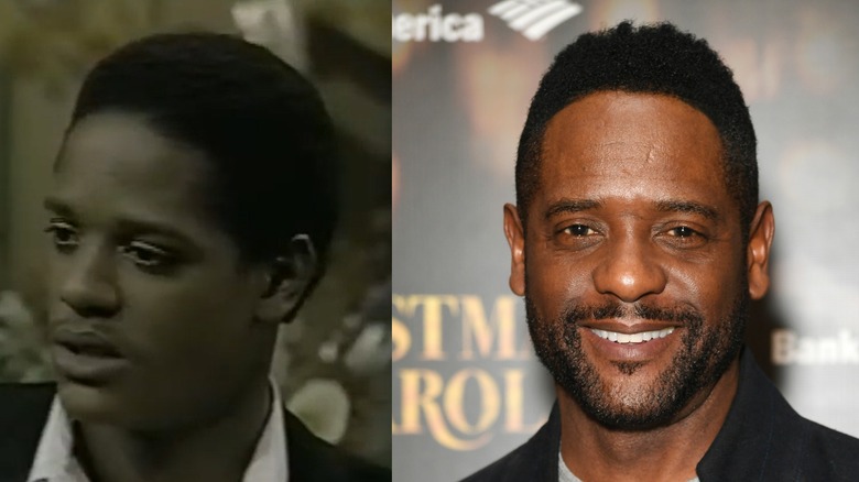 Blair Underwood acting on "One Life to Live" and Blair Underwood smiling