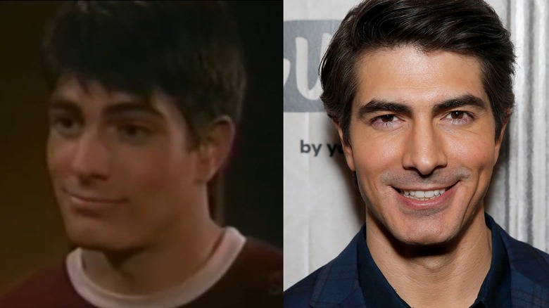 Brandon Routh acting on "One Life to Live" and Brandon Routh smiling