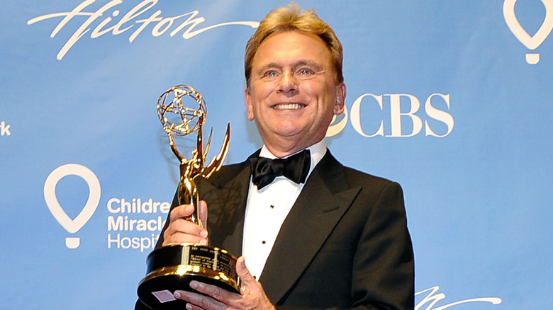 Wheel of Fortune host Pat Sajack at an event. 