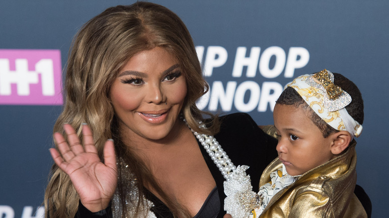 Lil' Kim and daughter Royal Reign