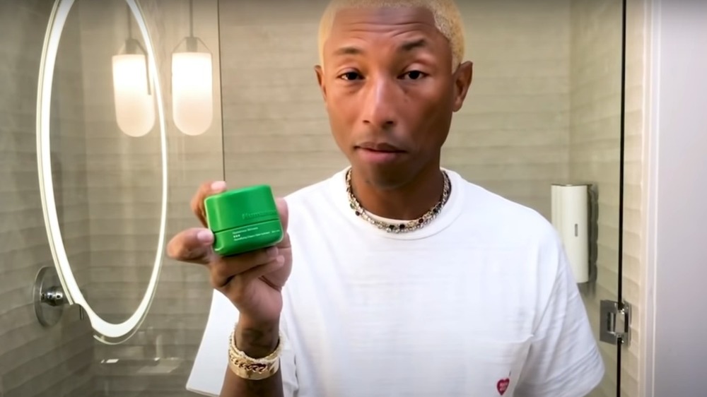 Pharrell with Humanrace cream