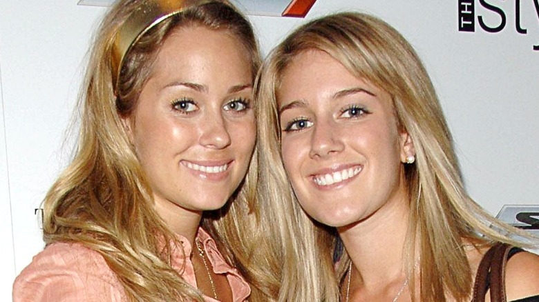 Lauren Conrad, Heidi Montag smiling