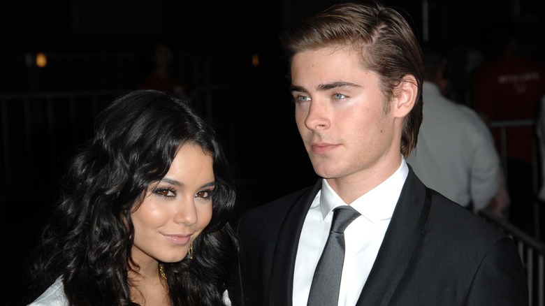 Vanessa Hudgens and Zac Efron at event