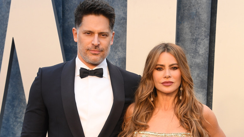 Sofía Vergara and Joe Manganiello at Oscars party