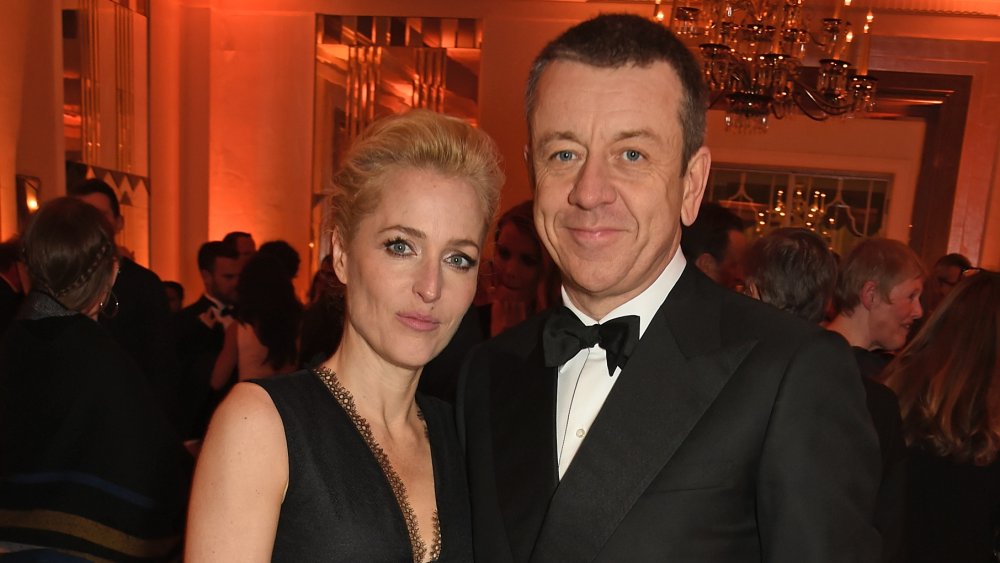 Gillian Anderson and Peter Morgan 