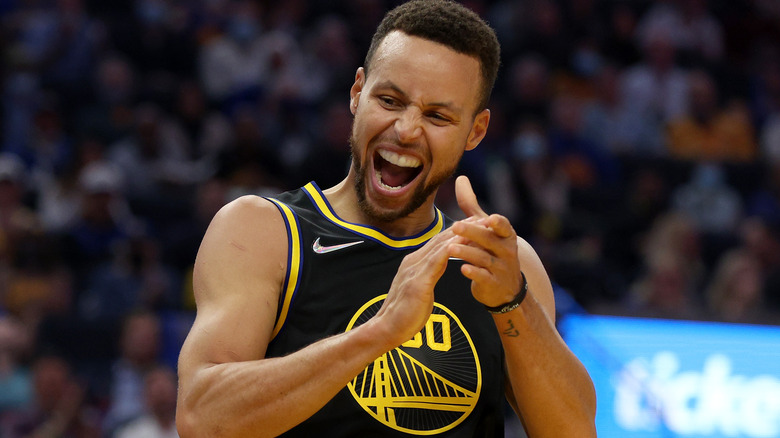Steph Curry, who appeared on Celebrity Family Feud