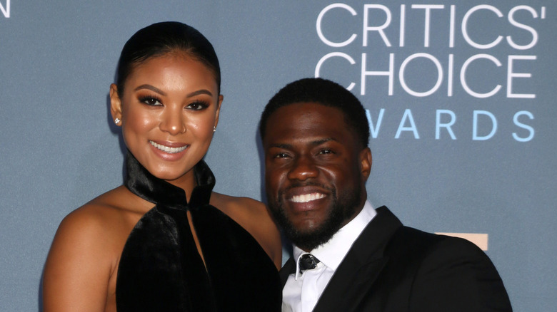 Kevin and Eniko Hart smiling 