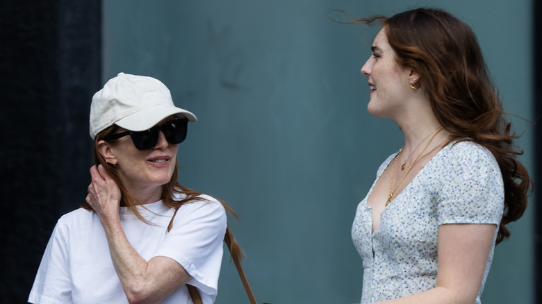 Julianne Moore with Liv Freundlich