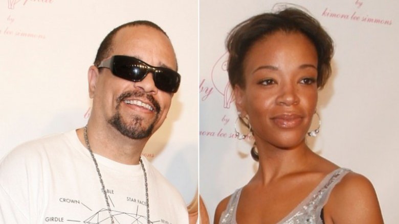 Ice T on the left, daughter LeTesha on the right