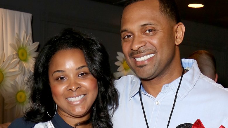 Bria Epps next to father Mike Epps