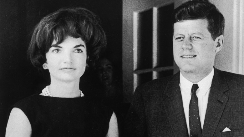 Jackie and John Kennedy