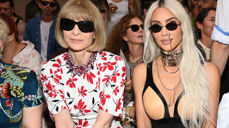 Anna Wintour and Kim Kardashian together