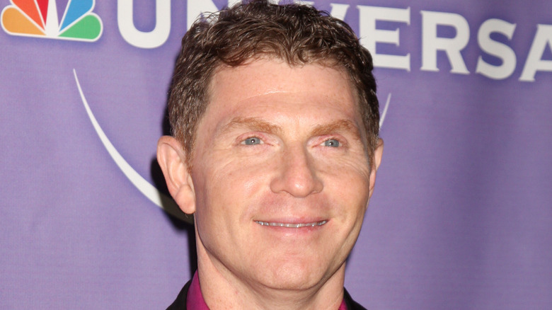 Bobby Flay poses