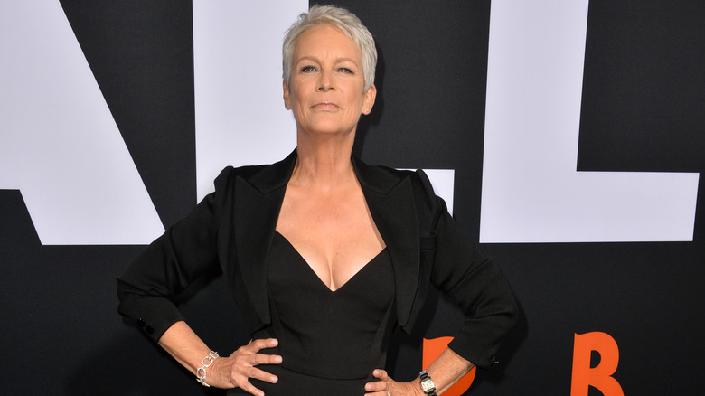 Jamie Lee Curtis posing