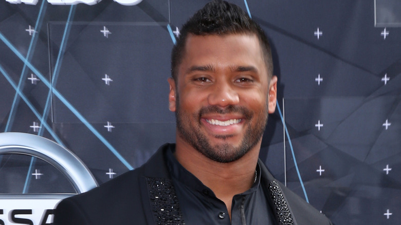 Russell Wilson smiling