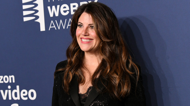 Monica Lewinsky on the red carpet 