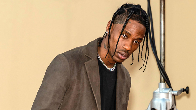 Travis Scott at Once Upon a Time in Hollywood