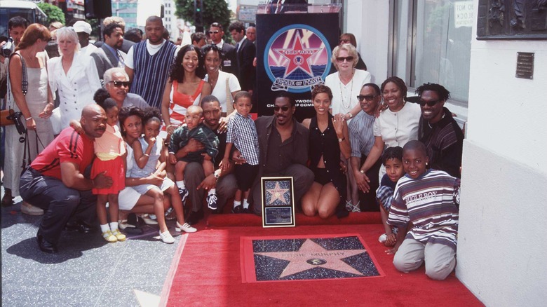 Eddie Murphy and family