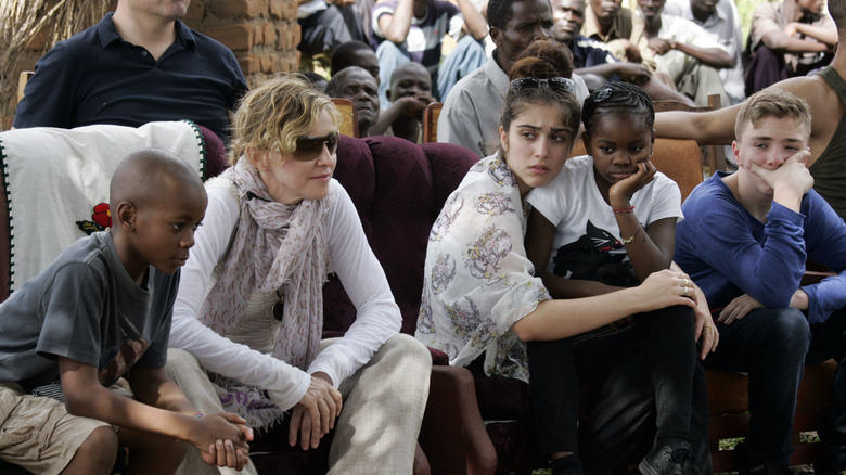 Madonna and kids