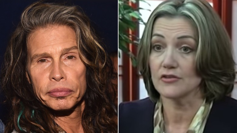 Steven Tyler and Julia Holcomb 