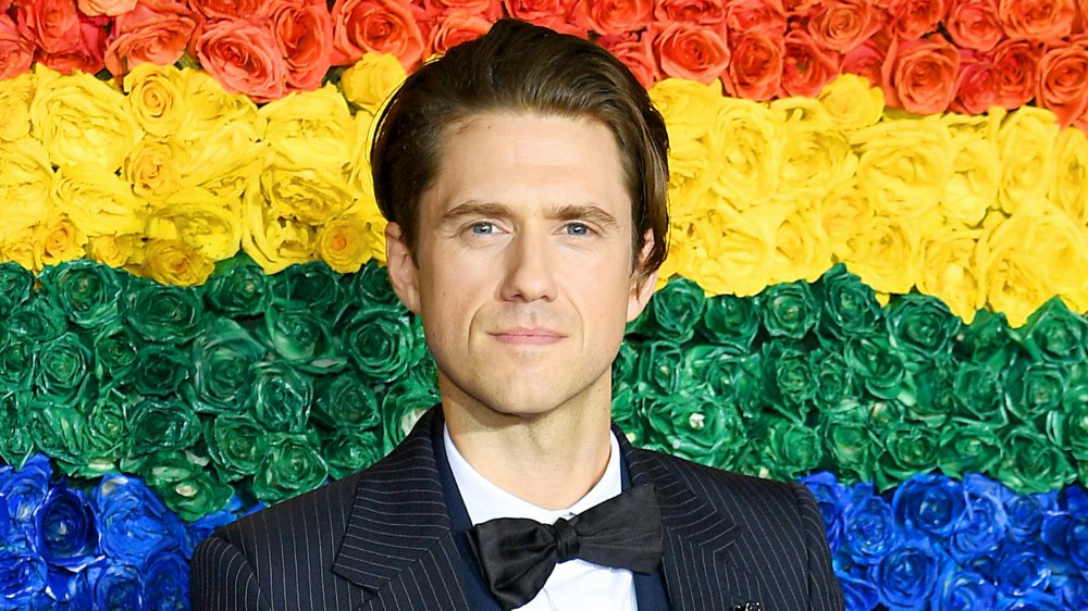 Aaron Tveit, who has tested positive for coronavirus